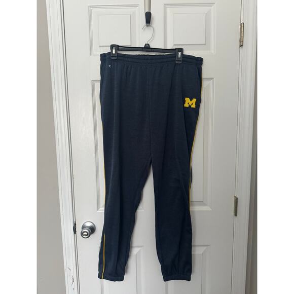 Colosseum University of Michigan Jogger Sweatpants Block M Sz: XL - Picture 1 of 5